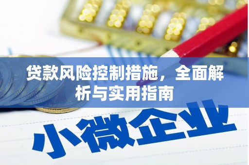 民勤贷款风险控制措施，全面解析与实用指南