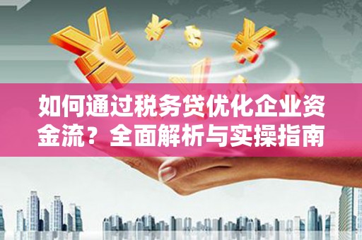 民勤如何通过税务贷优化企业资金流？全面解析与实操指南