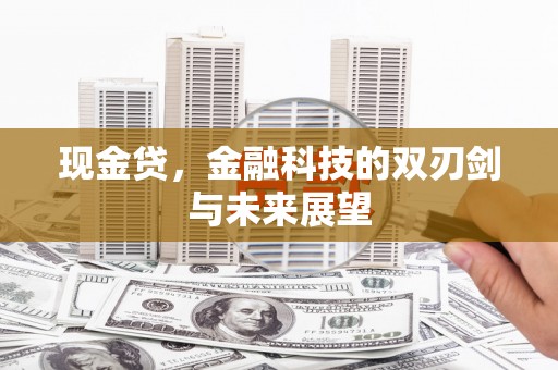 民勤现金贷，金融科技的双刃剑与未来展望