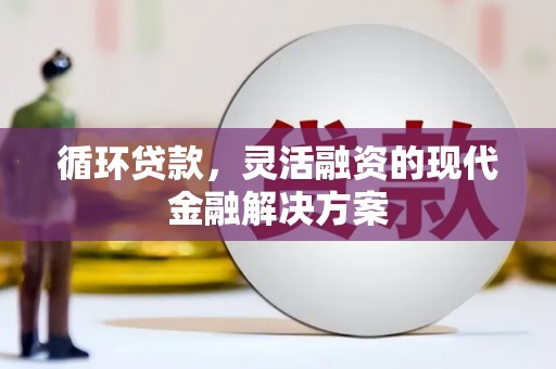 民勤循环贷款，灵活融资的现代金融解决方案