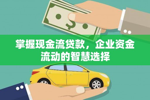 民勤掌握现金流贷款，企业资金流动的智慧选择