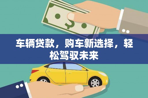 民勤车辆贷款，购车新选择，轻松驾驭未来