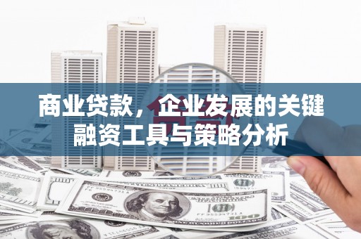 民勤商业贷款，企业发展的关键融资工具与策略分析