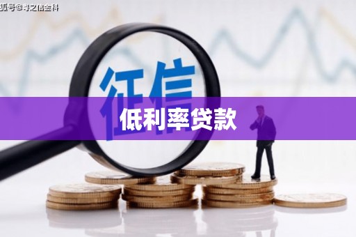 民勤低利率贷款