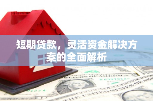 民勤短期贷款，灵活资金解决方案的全面解析