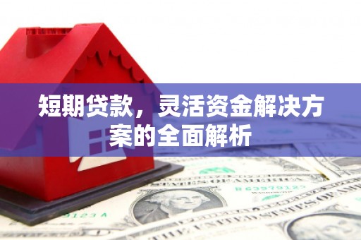 民勤短期贷款，灵活资金解决方案的全面解析