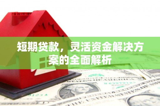民勤短期贷款，灵活资金解决方案的全面解析