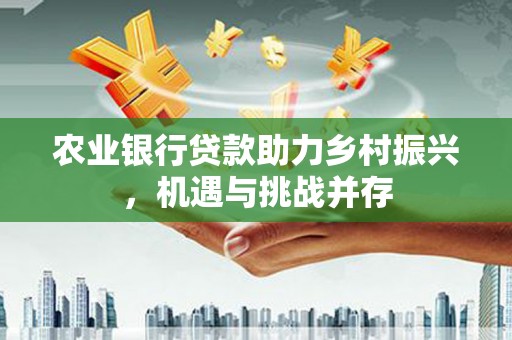 民勤农业银行贷款助力乡村振兴，机遇与挑战并存