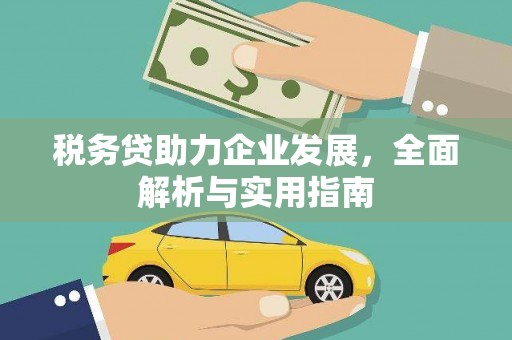 民勤税务贷助力企业发展，全面解析与实用指南