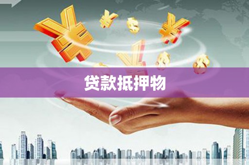 民勤贷款抵押物