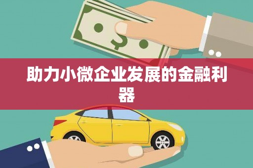 民勤助力小微企业发展的金融利器