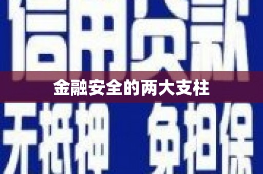 民勤金融安全的两大支柱