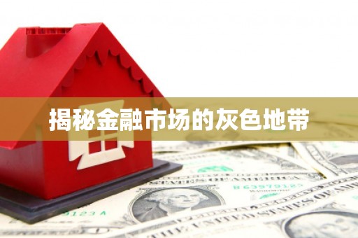 民勤揭秘金融市场的灰色地带